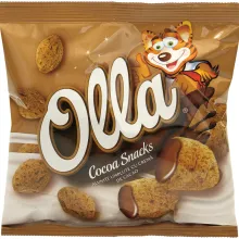 OLLA SNACKS – Knusprige kakaohaltige Get.. OLLA SNACKS – Knusprige kakaohaltige Get..