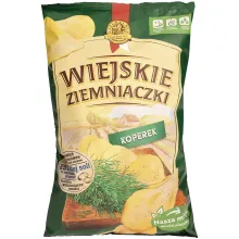 Kartoffelchips mit Dill Kartoffelchips mit Dill