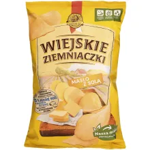 Kartoffelchips mit Buttergeschmack und S.. Kartoffelchips mit Buttergeschmack und S..