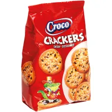 Kräcker mit Sesam Kräcker mit Sesam