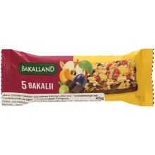 Злаковый батончик с сухофруктами и какао..