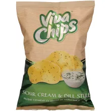 VIVA CHIPS - Weizen-Kartoffelsnack mit S.. VIVA CHIPS - Weizen-Kartoffelsnack mit S..
