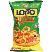 Maissnack mit Pizzageschmack Maissnack mit Pizzageschmack