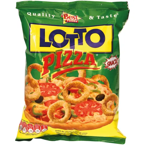 Snack din porumb cu gust de pizza