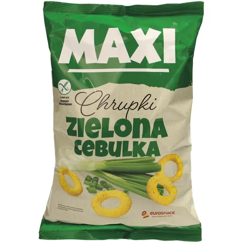 Maxi Mais-Snack mit Frühlingszwiebel-Geschmack