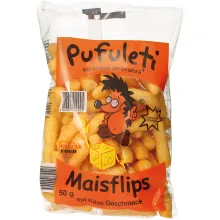 Maisflips mit Käse-Geschmack Maisflips mit Käse-Geschmack