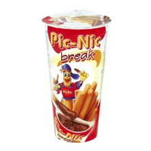 Kakao-Creme (70%) und Crissini-Brotsteng.. Kakao-Creme (70%) und Crissini-Brotsteng..
