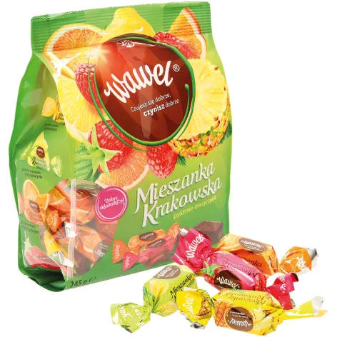Geleebonbons in Schokolade Mieszanka krakowska