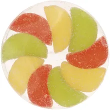 Gelee-Konfekt mit Ananas-, Zitronen- und.. Gelee-Konfekt mit Ananas-, Zitronen- und..