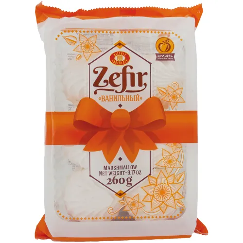 Schaumzuckerware Weiß mit Vanillegeschmack