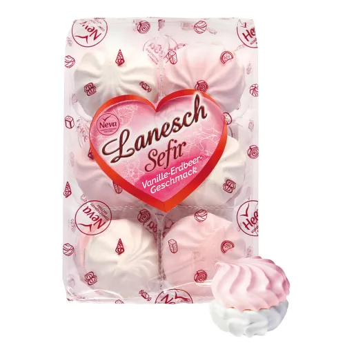 Schaumzuckerware Lanesch mit Vanille-Erdbeer-Geschmack