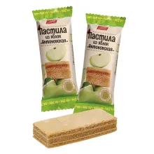 Pastila Süßware auf Apfelpüreebasis