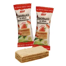 Pastila Süßware auf Apfelpüreebasis mit ..