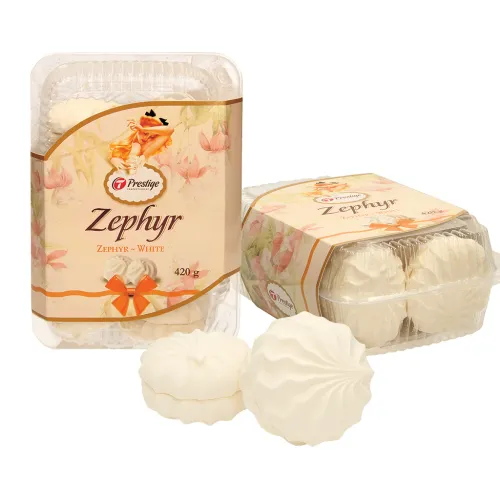 Schaumzuckerware mit Vanille-Geschmack