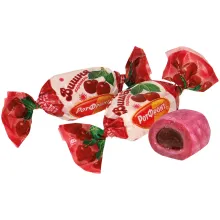 Hartkaramelle mit 29%Fruchtfüllung mit K.. Hartkaramelle mit 29%Fruchtfüllung mit K..