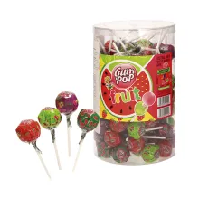 Mischung von Fruchtlutscher mit Kaugummi.. Mischung von Fruchtlutscher mit Kaugummi..