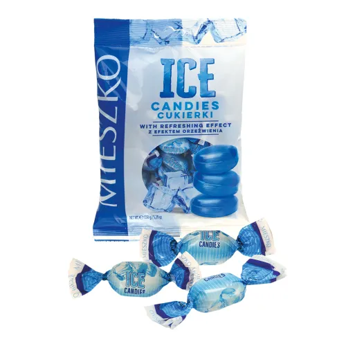 ICE Candies Hartkaramellen mit erfrischendem Effekt.