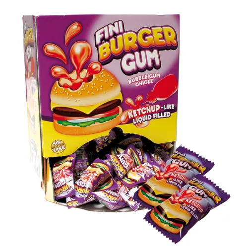 Booom Bubble Gum Burger Kaugummi
