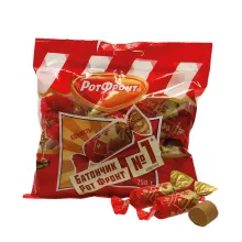 Erdnusskonfekt mit Waffelkrümel