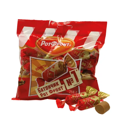 Erdnusskonfekt mit Waffelkrümel