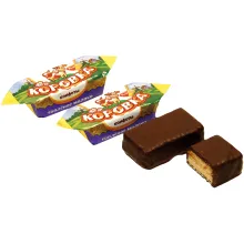Waffelkonfekt mit 46% Cremefüllung mit M.. Waffelkonfekt mit 46% Cremefüllung mit M..