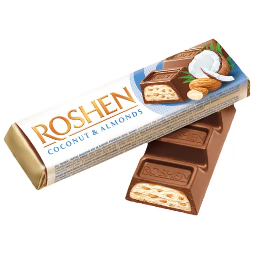 Batonchik Milchschokoladen-Riegel mit Mandeln und Kokoscremefüllung (41%)