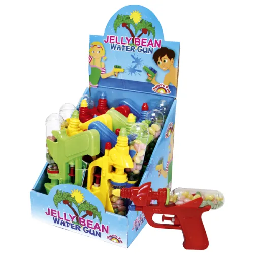 Jelly Bean Water Gun - Dragierte Geleebonbons und Spielzeug (Wasserpistole)
