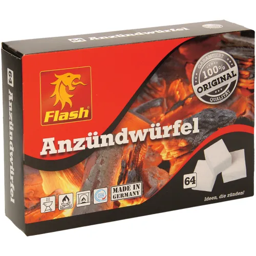 Flash Розжиг парафиновый 64 штуки