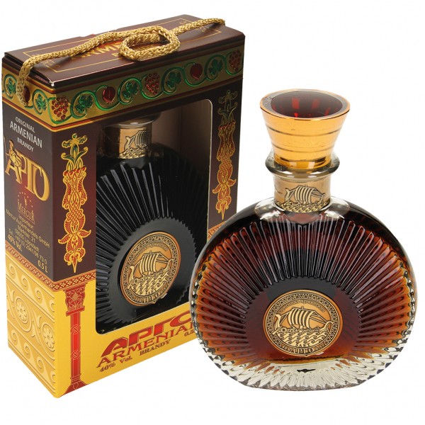 Armenischer Brandy "ARGO" 5 Jahre, 40 % vol., in Geschenkbox