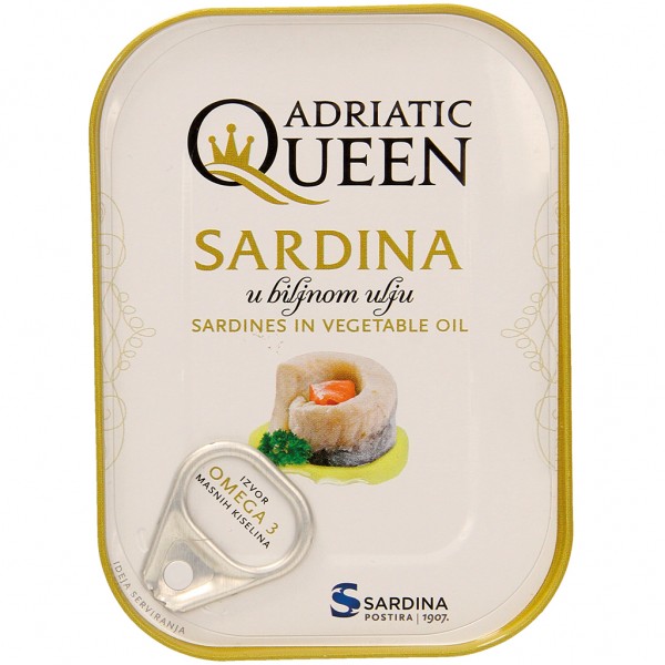 Sardinen (Sardina pilchardus) in Pflanzenöl