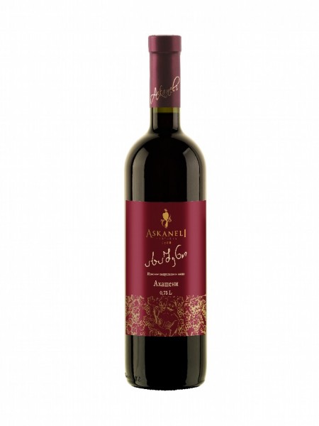 Rotwein aus Georgien "Akhasheni", lieblich, 12% vol.