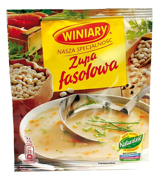 Winiary - Bohnen-Creme-Suppe mit Gemüse "Zupa Fasolowa"