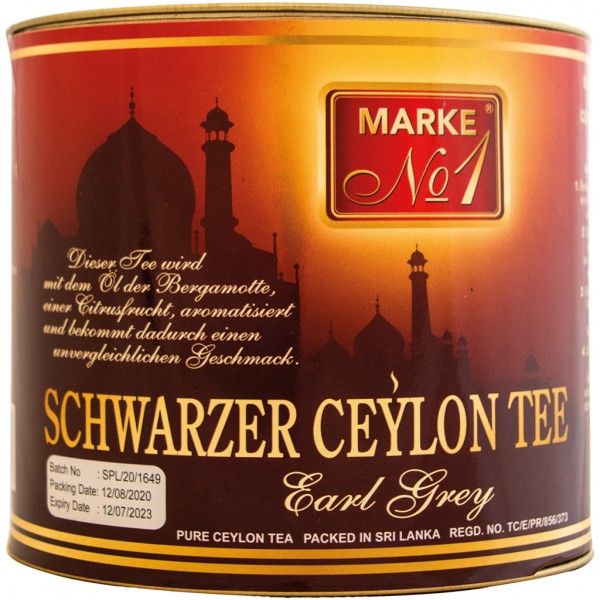 Schwarzer Ceylon-Tee aroma