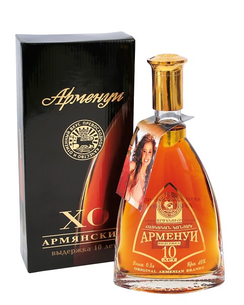 Armenischer Brandy "Armenuhi" 10 Jahre alt 40% vol.